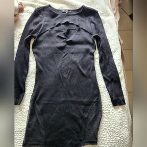 Almost Famous Black Midi dress